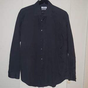Calvin Klein Pinstriped Slim fit Button Down